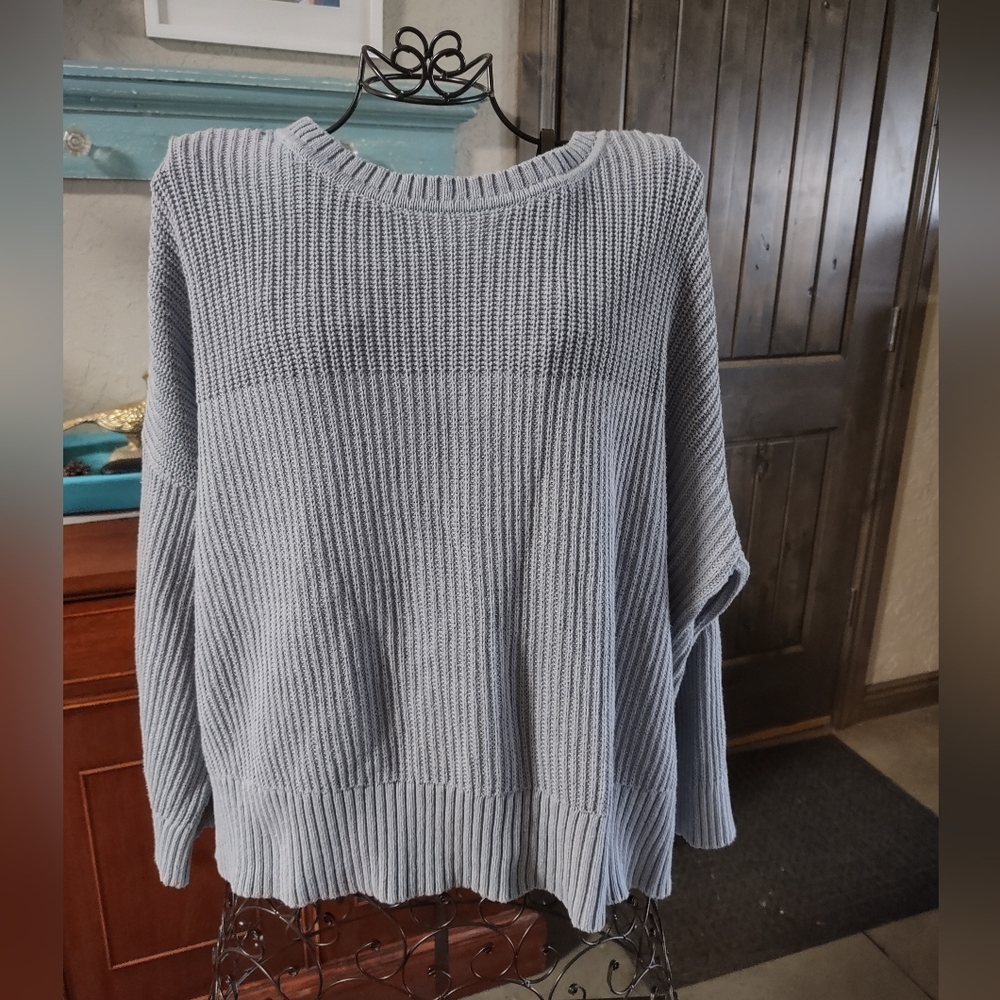 Cabi Fair Play reversible zipper sweater
